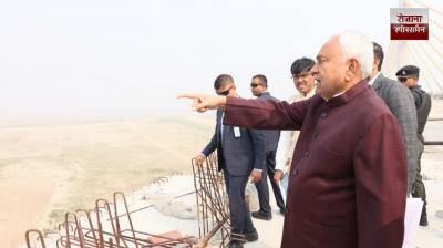 The Chief Minister inspected the second phase of the Kacchi Dargah-Bidupur 6-lane Ganga bridge project