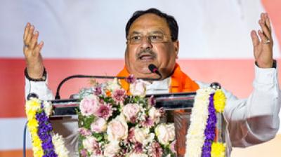 Rahul has become a "permanent part of the toolkit" of those working against India: Nadda