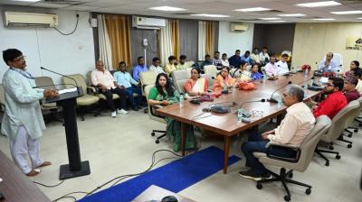 Safety Apex Committee meeting held at BSL news in hindi