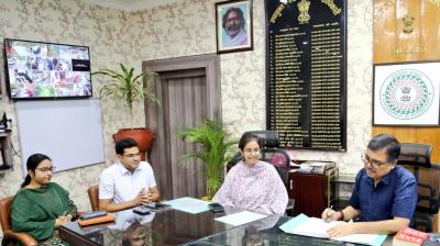 Shatabdi Majumdar took charge as the 30th Deputy Development Commissioner news in hindi