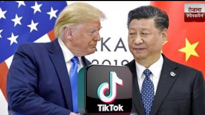 Trump's big statement on TikTok deal with china news in hindi
