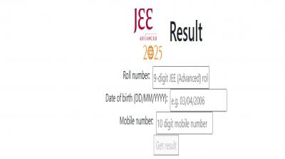 JEE Advanced 2025 Result Out News In Hindi