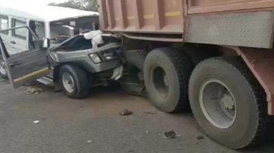 Rajasthan Accident News accident with family returning from relative's funeral, 6 people died 