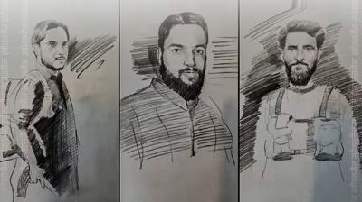 Sketches of terrorists who carried out the terrorist attack in Pahalgam released News in hindi