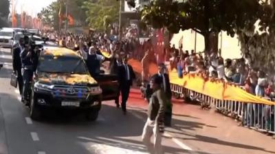 Modi holds roadshow in Hubballi before attending youth festival