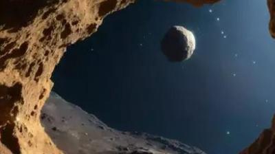 Cave Found On The Moon News In Hindi