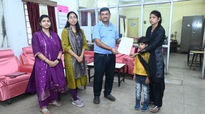 BSL provided an amount of Rs 25 lakh under the Group Accident Insurance Scheme news in hindi