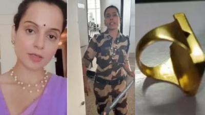 Kangana Ranaut Controversy Tamil Nadu party to send gold ring to Kulwinder Kaur who slapped Kangana