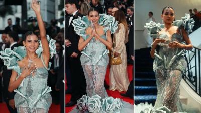 Cannes Film Festival 2025 Nancy Tyagi stole the All limelight News In Hindi