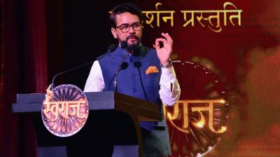 Anurag Thakur launches the first season of "Swaraj" on OTT