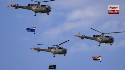 IAF Conducts Vayu Shakti 2026 Mega Drill At Pokhran