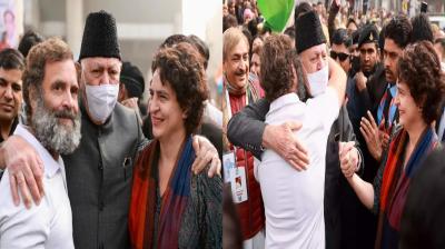 Farooq Abdullah participated in 'Bharat Jodo Yatra'