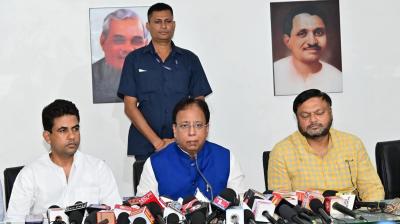 person who roams around with the Constitution has no faith in the EC or SC Dr. Sanjay Jaiswal news in hindi