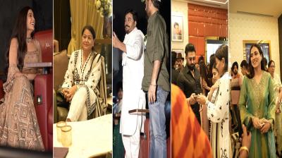 Grand screening of Shaunki Sardar witnessed massive presence of celebrities and fans news in hindi