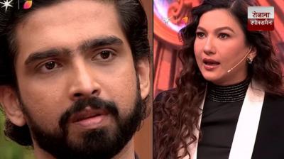 Gauahar reprimanded Amaal in front of Salman Khan news in hindi 
