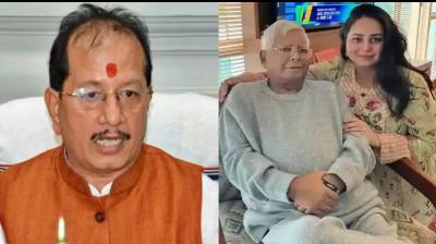 daughter who went to Singapore, served there, now in Bihar..., Vijay Sinha targeted Rohini