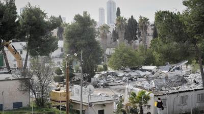 Israel demolishes buildings in UN Palestinian agency’s compound