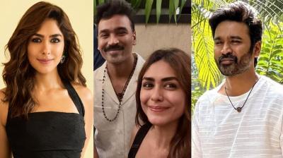 Dhanush & Mrunal Rumoured to be Dating news in hindi