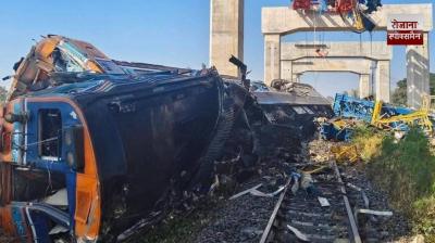 At least 22 dead as crane collapses onto train in Thailand