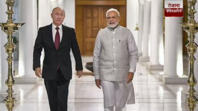 Russian President Putin's India visit news in hindi