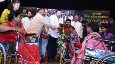 Ministry of Disabled will be completed as soon as the Mahagathbandhan govt is formed news in hindi