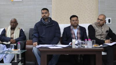 पंचायती राज विभाग की समीक्षा बैठक संपन्न, पंचायत सरकार भवन का निरीक्षण