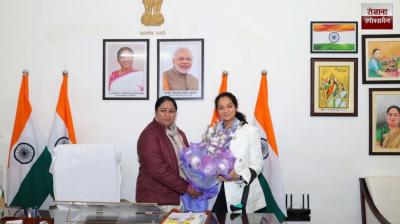 The Chief Minister of Delhi announced a reward of 1.5 crore rupees for female cricketer Pratika Rawal.