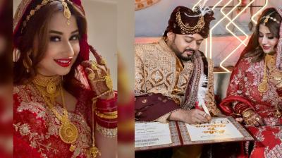 Saba Khan tied the knot, shared Nikaah photos on Instagram news in hindi