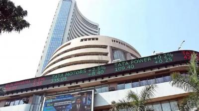 Stock market bounces back, Sensex up 64 points