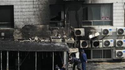 China Hospital Fire: Hospital fire in China, death toll rises to 29( फोटो साभार PTI)