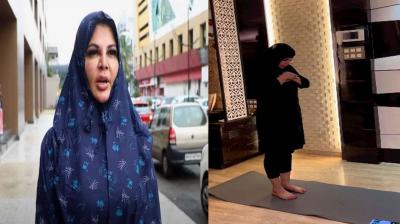 TV's drama queen Rakhi trolled once again, this mistake while offering Namaz