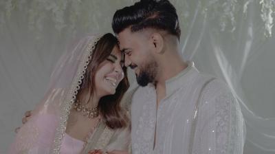 Hina Khan and Rocky Jaiswal wedding photos News In Hindi
