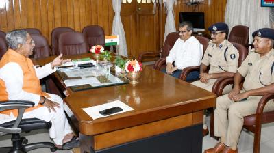 Anti-terrorism joint mock drill was organized in Bihar Legislative Assembly news in hindi