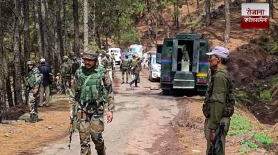 Encounter between security forces and terrorists in Kulgam news in hindi
