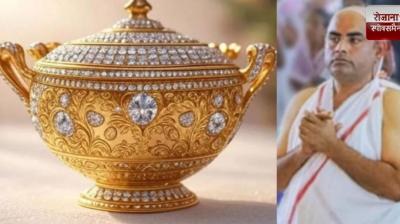 Man arrested for stealing Kalash worth Rs 1 crore news in hindi