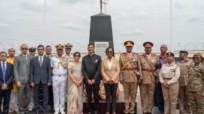 Unveiling of the Joint India-Africa War Memorial News in hindi