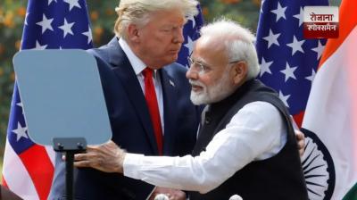 Trump urges EU to impose up to 100 per cent tariffs on India-China news in hindi