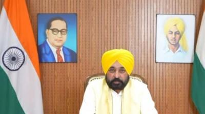 CM Bhagwant Mann targeted Partap Bajwa 50 bomb statement news in hindi