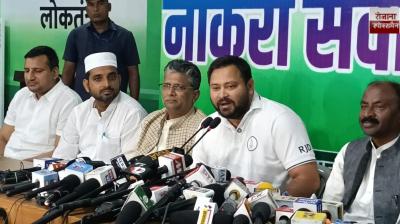 Government that provides jobs will come and will establish the rule of the pen: Tejashwi Yadav