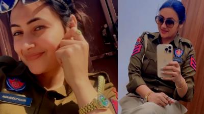 Former Punjab Police constable Amandeep Kaur arrested again News In Hindi