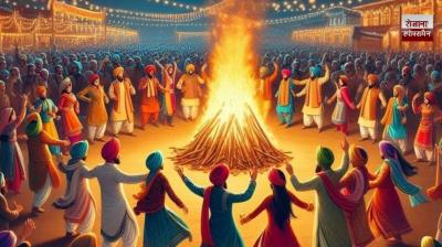 Celebrate the Lohri festival with traditional Bhangra and Gidda dances and the warmth of a bonfire.