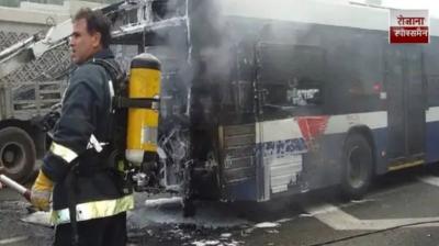 42 Indians killed as bus travelling from Mecca to Medina collides with diesel tanker news in hindi 