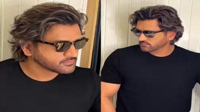 MS Dhoni's New Look