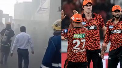 Fire breaks out at hotel where Sunrisers Hyderabad team was staying News In Hindi