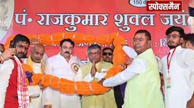 Pandit Rajkumar Shukla played an important role in making Mahatma Gandhi a Mahatma - Ravi Shankar