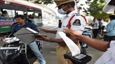 Delhi: 8,550 challans against traffic rule breakers on Holi and Shab-e-Barat