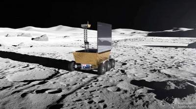 ऑस्ट्रेलिया के रोबोटिक मून रोवर की तस्वीर 