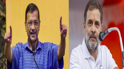 AAP contest alone in Delhi elections Arvind Kejriwal on alliance with Congress News In Hindi