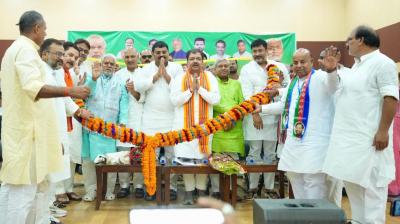 NDA meeting regarding PM Modi arrival in Gayaji news in hindi