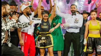 Indian boxer Urvashi Singh won two WBC titles